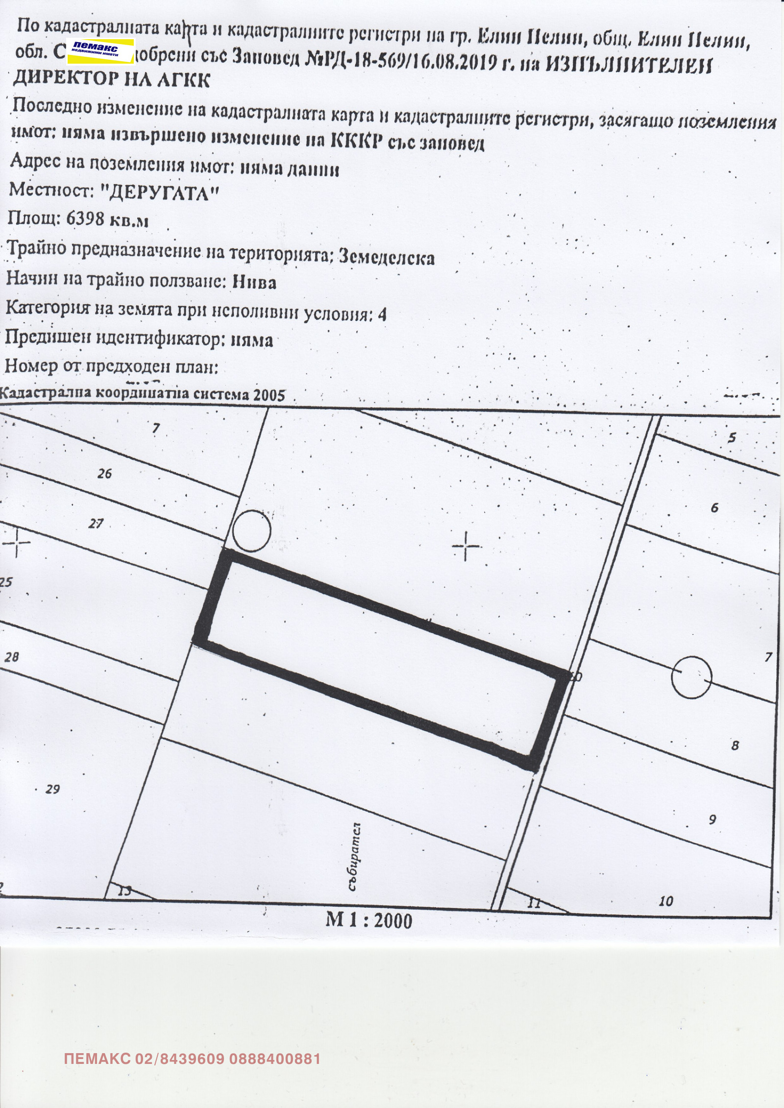 Продава ЗЕМЕДЕЛСКА ЗЕМЯ, гр. Елин Пелин, област София област, снимка 2 - Земеделска земя - 49257993