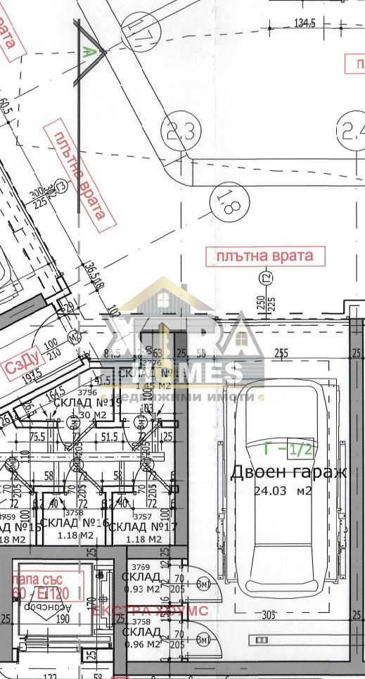 Продава ГАРАЖ, ПАРКОМЯСТО, гр. София, Полигона, снимка 3 - Гаражи и паркоместа - 47774949