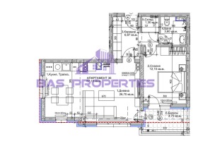 1 dormitorio Lyulin 5, Sofia