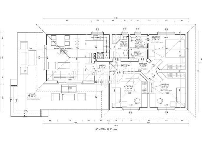 Продава КЪЩА, с. Калиманци, област Варна, снимка 3 - Къщи - 53333448