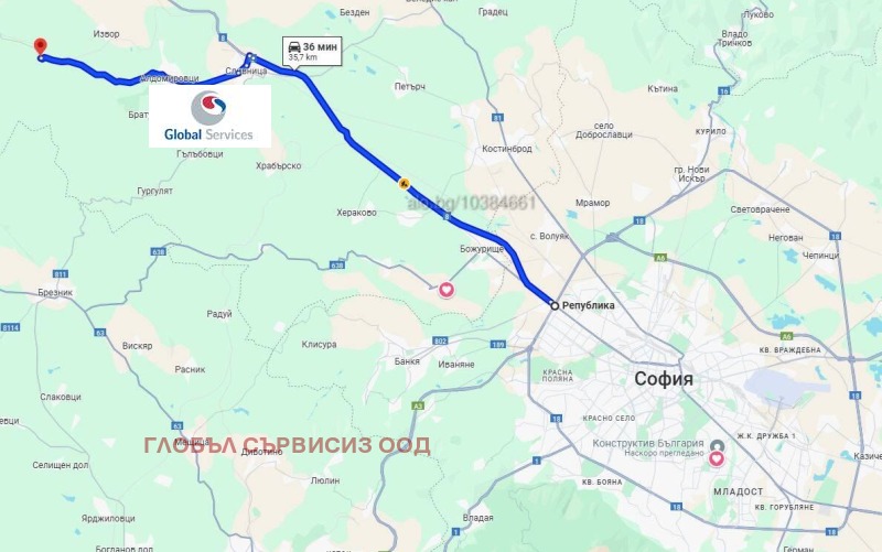 In vendita  Complotto regione Sofia , Dragotintsi , 1250 mq | 60689180 - Immagine [10]