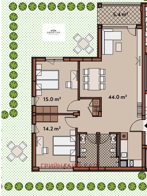 Продава 3-СТАЕН, гр. Созопол, област Бургас, снимка 7 - Aпартаменти - 46576813