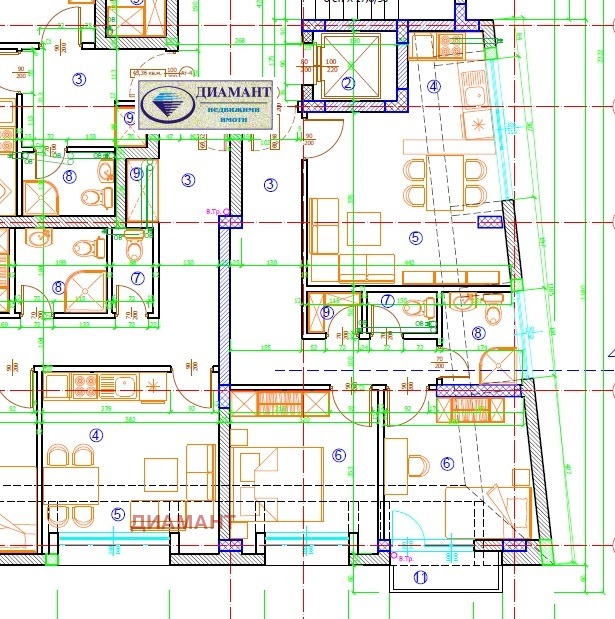 Продава  3-стаен град Русе , Център , 80 кв.м | 11838181