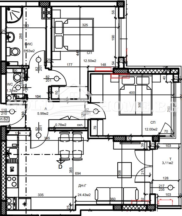 Продава 3-СТАЕН, гр. Пловдив, Христо Смирненски, снимка 6 - Aпартаменти - 48794147