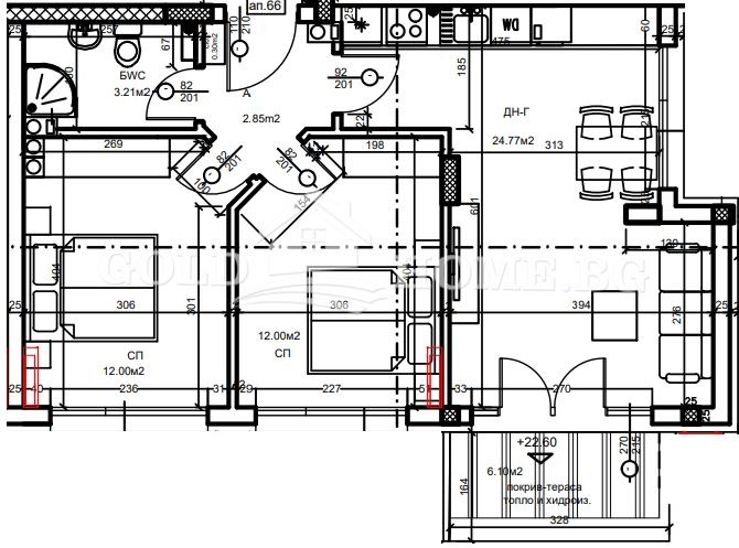 Продава 3-СТАЕН, гр. Пловдив, Христо Смирненски, снимка 4 - Aпартаменти - 48794147