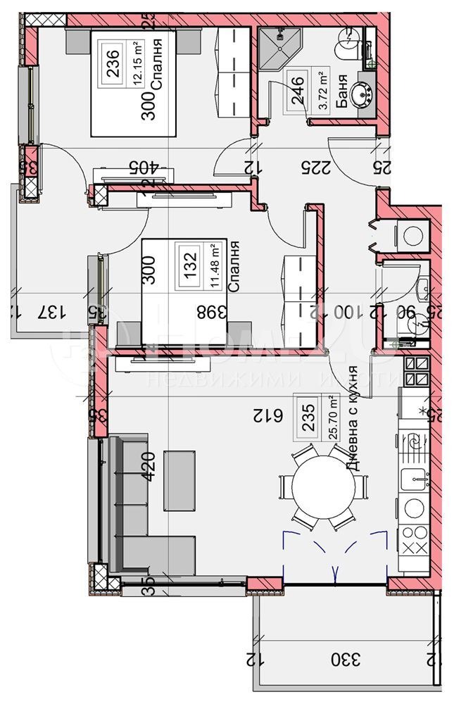 Продава  3-стаен град Варна , Кайсиева градина , 94 кв.м | 24293551 - изображение [4]