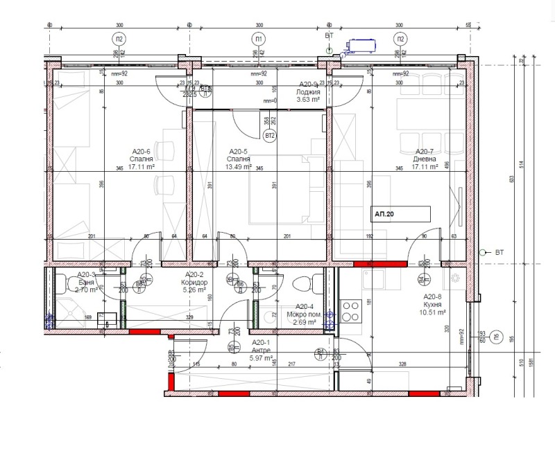 Продава 4-СТАЕН, гр. Ихтиман, област София област, снимка 2 - Aпартаменти - 49359774