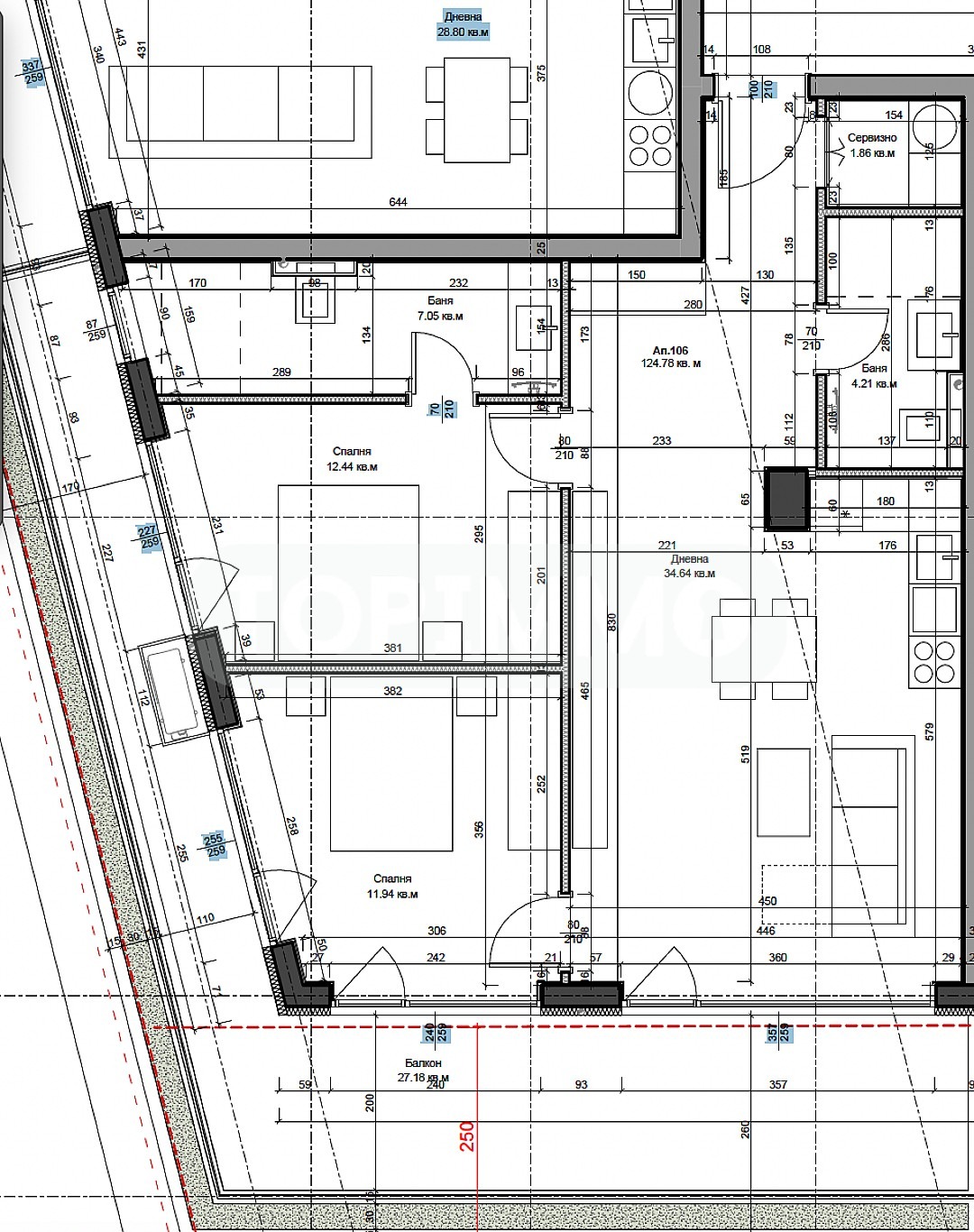 Продава 3-СТАЕН, гр. Варна, Център, снимка 14 - Апартаменти - 54249944