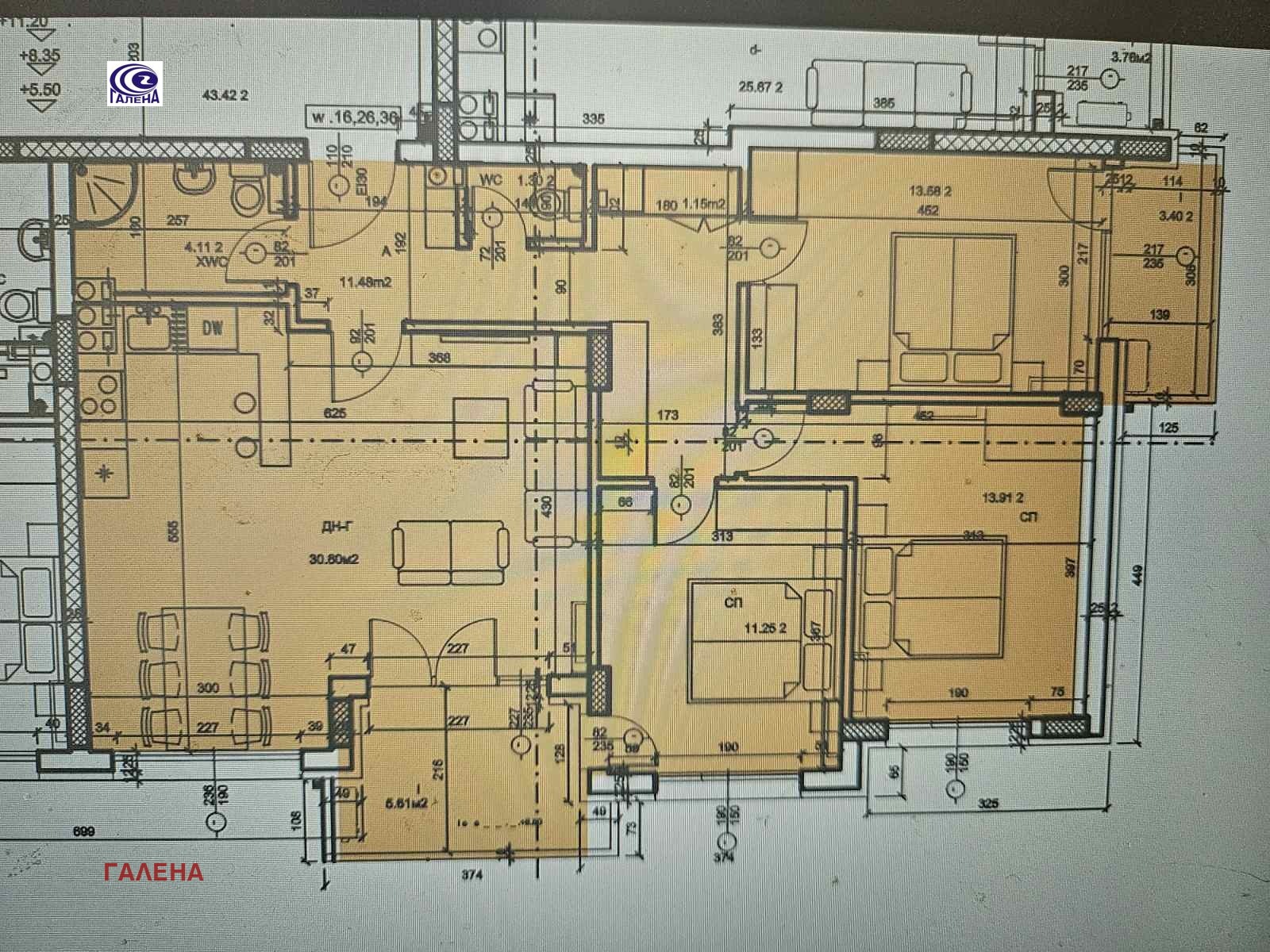 Продава 4-СТАЕН, гр. Пловдив, Христо Смирненски, снимка 10 - Апартаменти - 54124298
