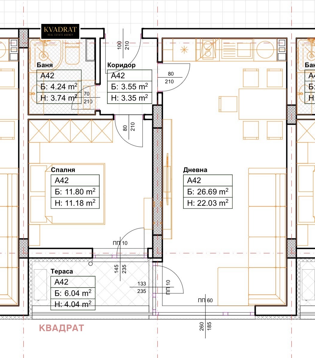 Продава 2-СТАЕН, гр. София, Обеля 2, снимка 2 - Апартаменти - 55140090