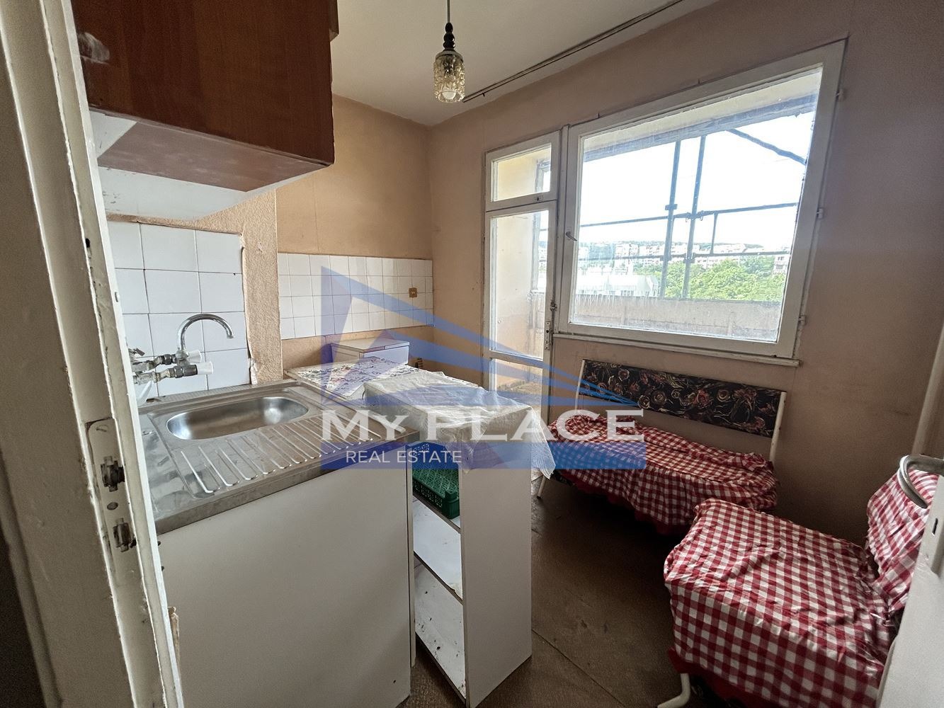 Продава 2-СТАЕН, гр. Шумен, 5-ти полк, снимка 3 - Апартаменти - 55199281