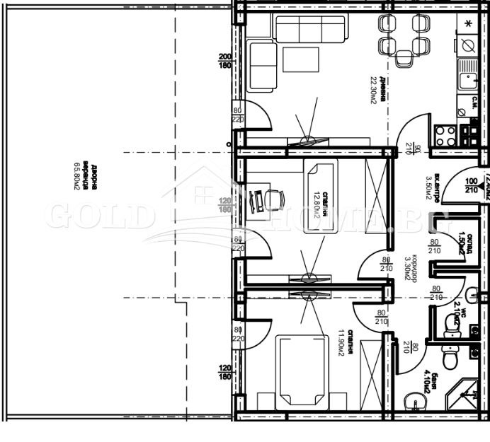 Продава 3-СТАЕН, гр. Пловдив, Остромила, снимка 5 - Aпартаменти - 48596454