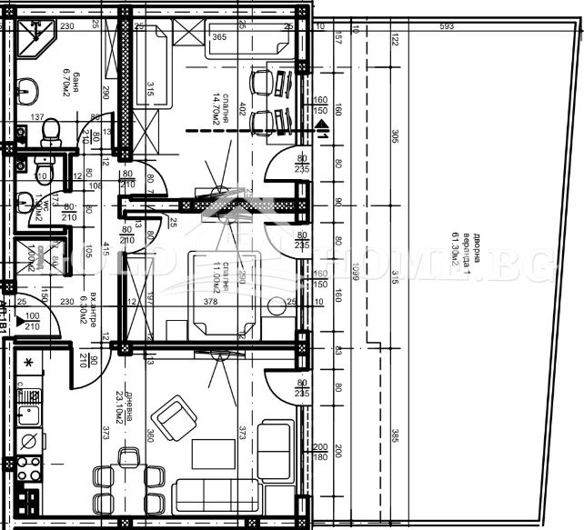 Продава 3-СТАЕН, гр. Пловдив, Остромила, снимка 8 - Aпартаменти - 48596454