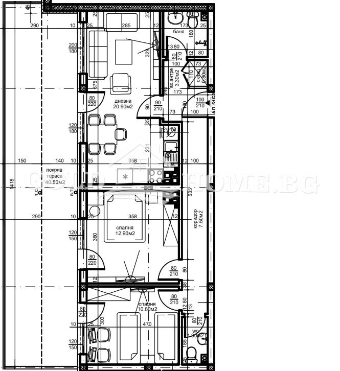 Продава 3-СТАЕН, гр. Пловдив, Остромила, снимка 4 - Aпартаменти - 48596454