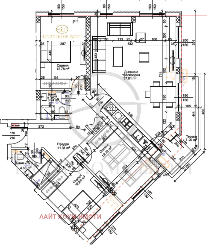 Till salu  3+ sovrum Plovdiv , Trakija , 139 kvm | 84058868 - bild [17]