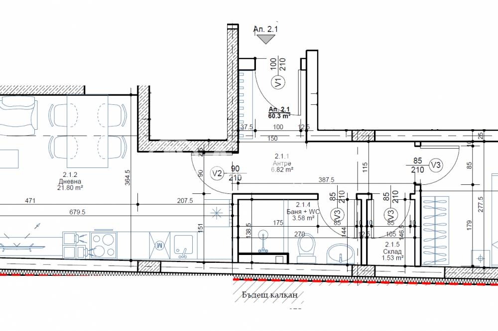 Продава 2-СТАЕН, гр. София, Овча купел, снимка 3 - Апартаменти - 53897029