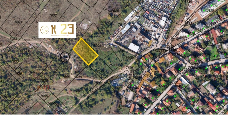 Продава ПАРЦЕЛ в град София, Горубляне - 1692 кв.м / 592 200 € » 1 158 242.53 лв., К 23