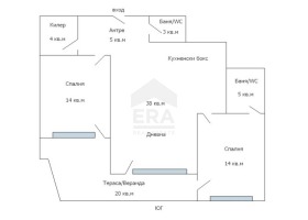 2 Schlafzimmer m-t Alen mak, Warna 11