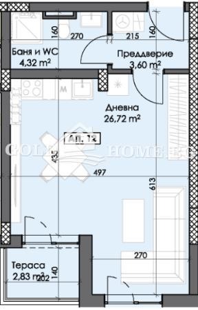 Na prodej  Studio Plovdiv , Trakija , 44 m2 | 78450123 - obraz [4]