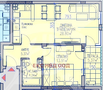 Продава 2-СТАЕН, гр. Асеновград, област Пловдив, снимка 1 - Aпартаменти - 47501823