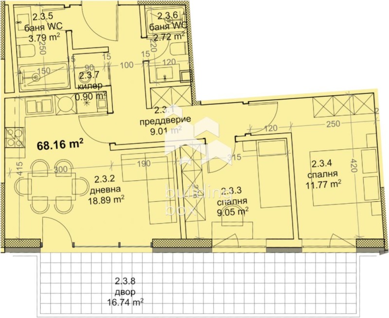 Продава 3-СТАЕН, гр. Варна, Младост 1, снимка 3 - Апартаменти - 52577441