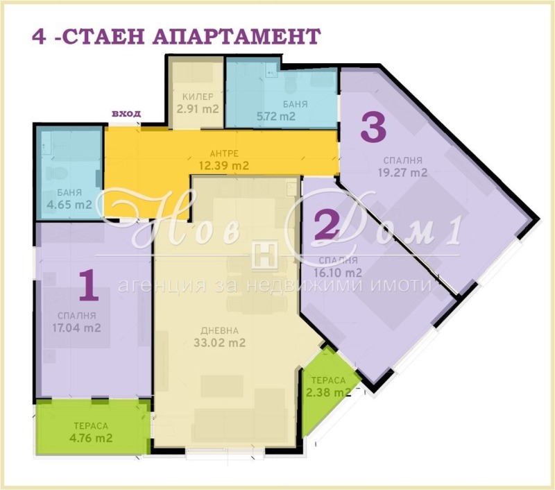 Продается  3 спальни София , Овча купел 2 , 149 кв.м | 70855679 - изображение [10]