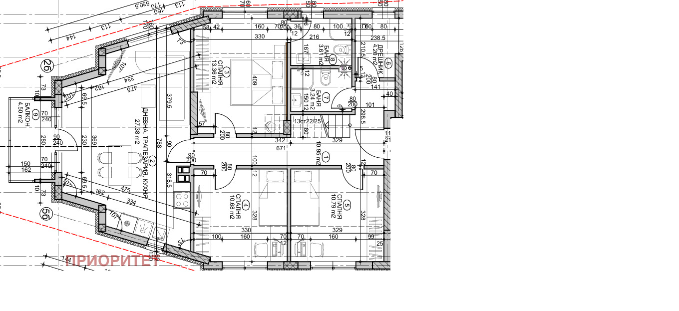 Продава МЕЗОНЕТ, гр. София, Горубляне, снимка 3 - Апартаменти - 55147894