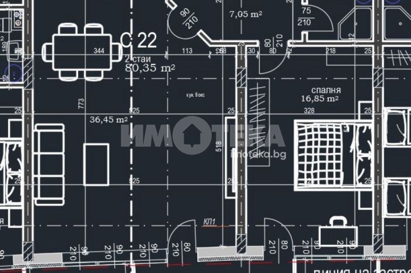 Продава 2-СТАЕН, гр. София, Манастирски ливади, снимка 4 - Aпартаменти - 49591115