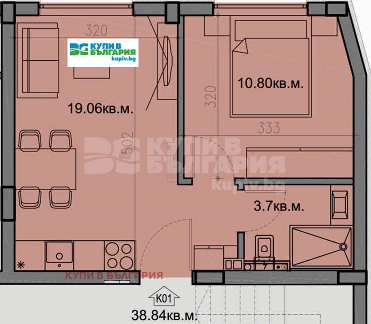 Продава 2-СТАЕН, гр. Варна, Бриз, снимка 8 - Aпартаменти - 49461254