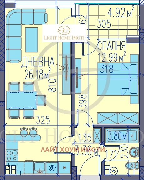 Till salu  1 sovrum Plovdiv , Kamenica 2 , 73 kvm | 58913742 - bild [4]