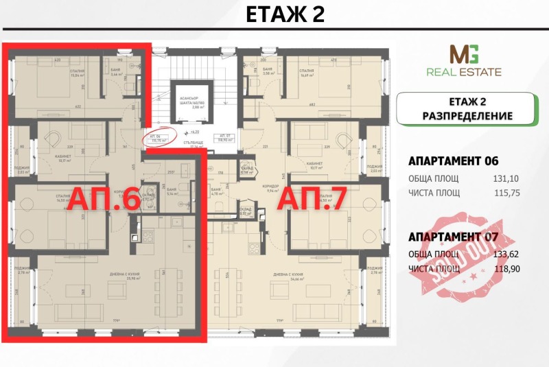 Te koop  2 slaapkamers Sofia , Lozen , 131 m² | 99393428 - afbeelding [5]