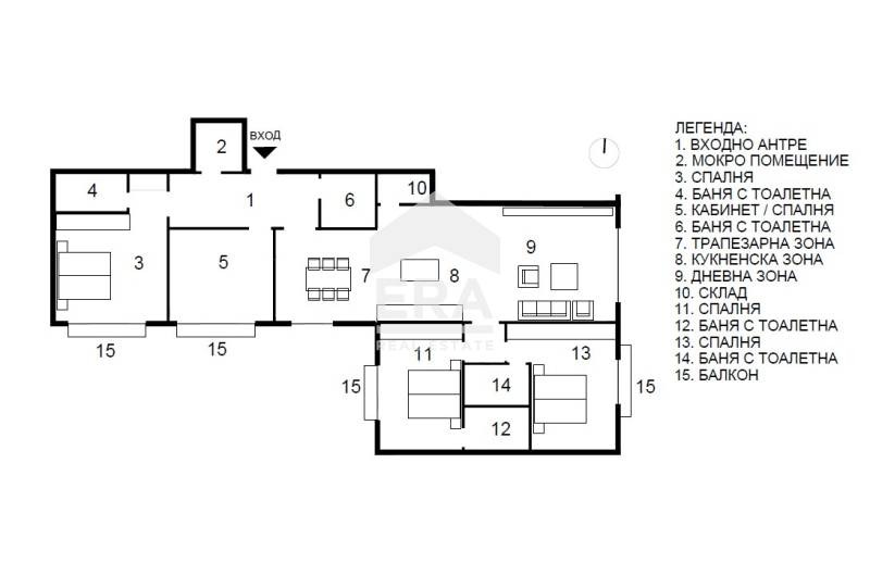 En venta  3+ dormitorios Sofia , Tsentar , 212 metros cuadrados | 73704362 - imagen [3]