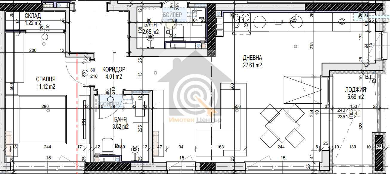 Продава 2-СТАЕН, гр. София, Овча купел, снимка 2 - Апартаменти - 51687311
