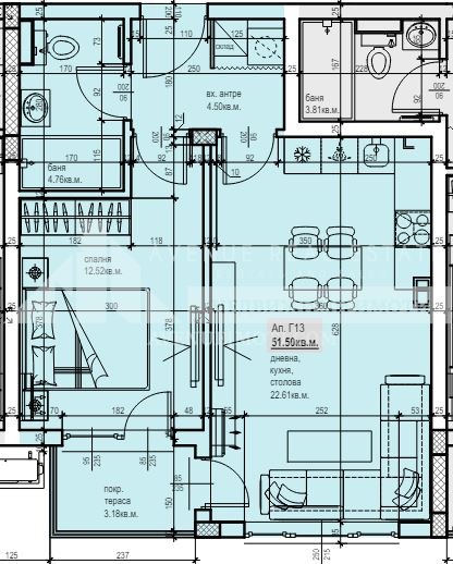 En venta  1 dormitorio Plovdiv , Yuzhen , 65 metros cuadrados | 14440098 - imagen [2]