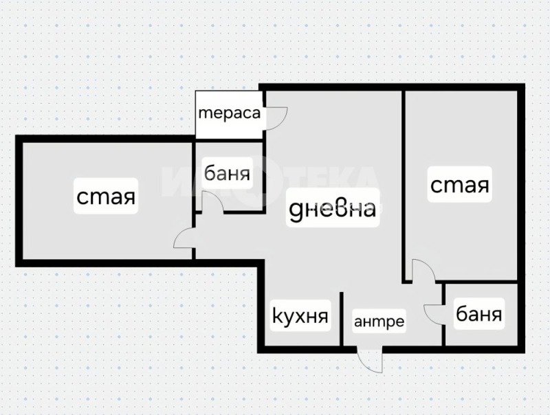 Продава 3-СТАЕН, гр. София, Редута, снимка 11 - Апартаменти - 53282157