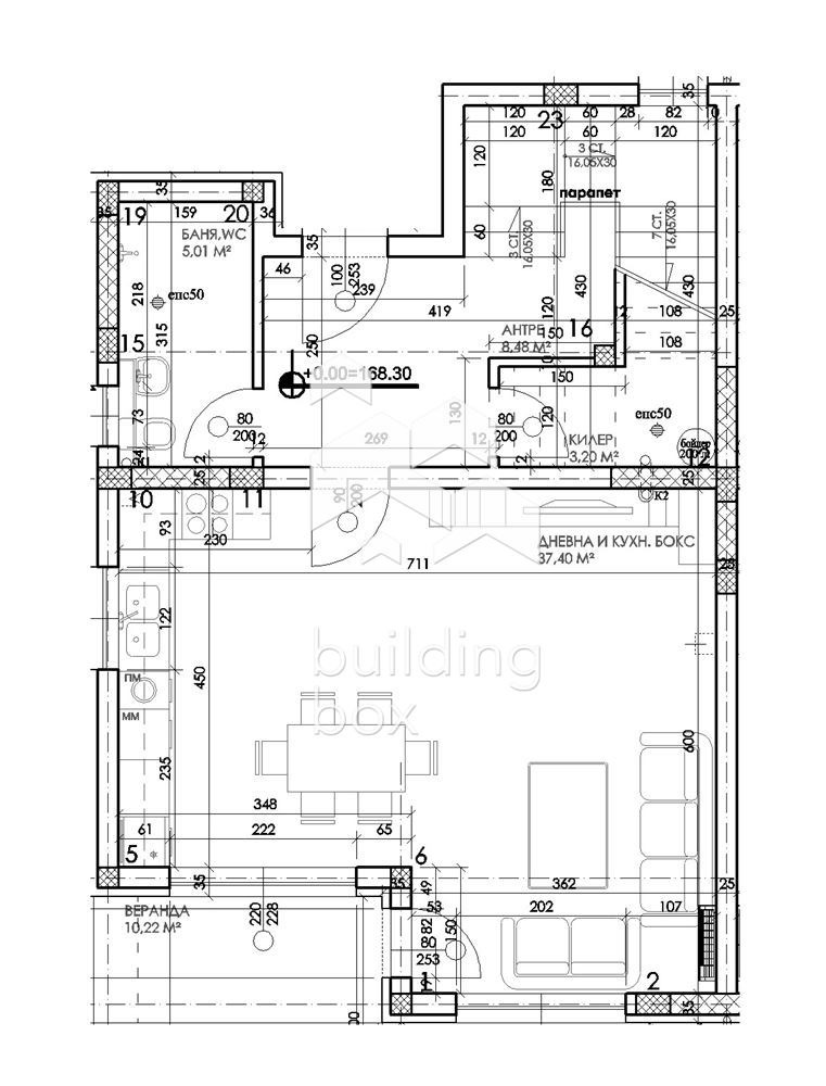 À vendre  Maison Plovdiv , Zapaden , 159 m² | 19105679 - image [4]