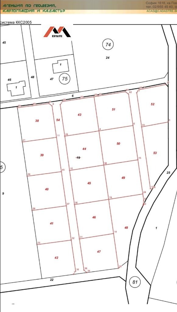 De vânzare  Complot regiunea Stara Zagora , Malca Vereia , 626 mp | 73435903