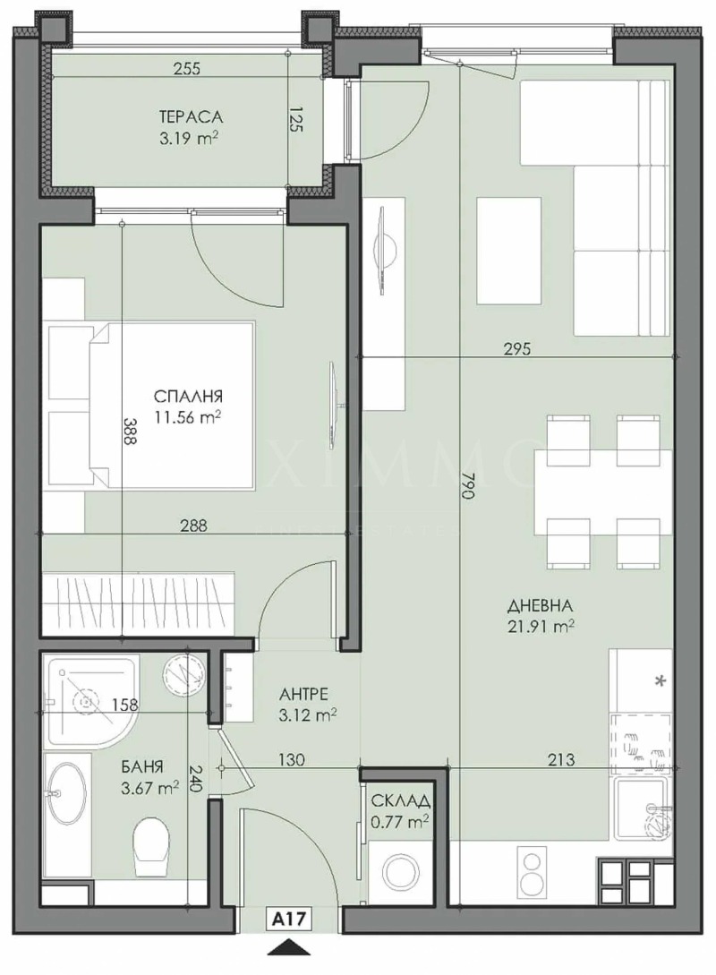 Продава 2-СТАЕН, гр. Созопол, област Бургас, снимка 2 - Aпартаменти - 46981218