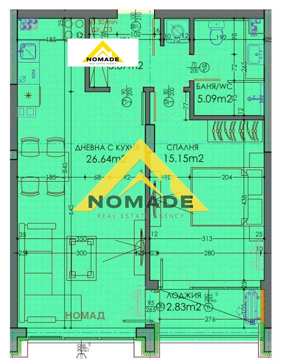 Продава 2-СТАЕН, гр. Пловдив, Тракия, снимка 14 - Апартаменти - 56003474