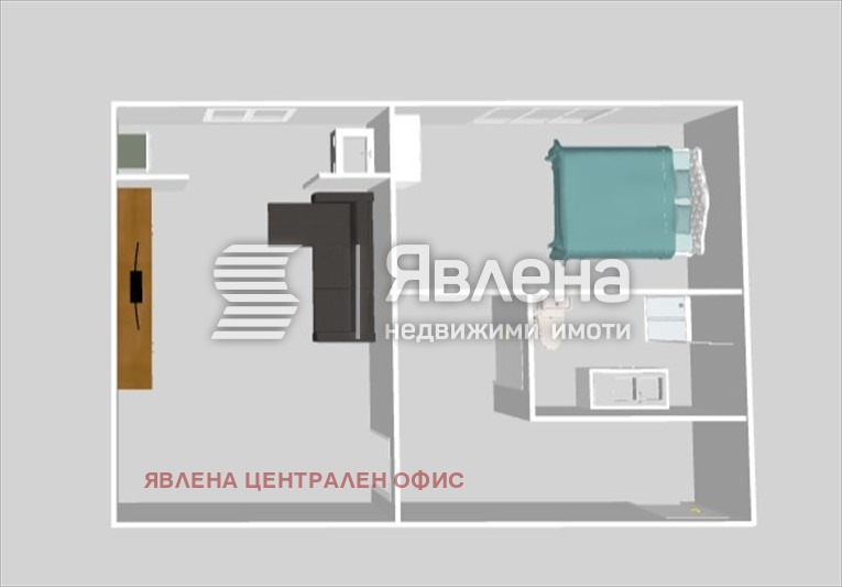 Продава 2-СТАЕН, гр. София, Хаджи Димитър, снимка 12 - Апартаменти - 56204184