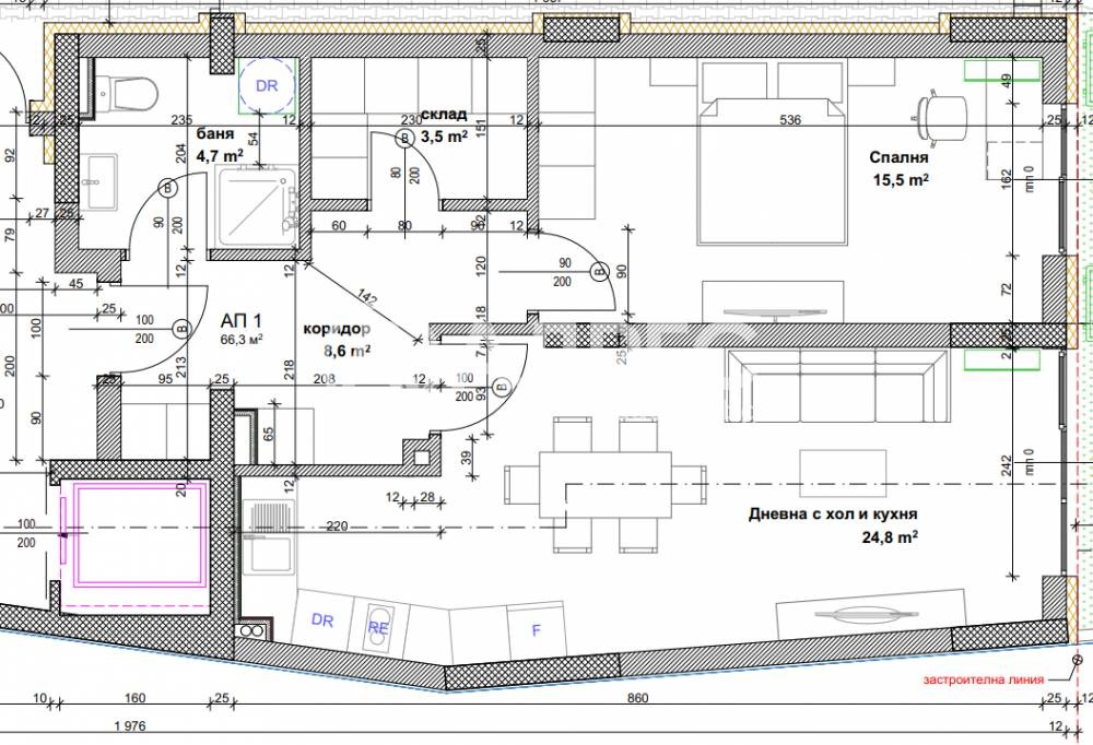 Продава 2-СТАЕН, гр. София, Банишора, снимка 4 - Апартаменти - 55147164