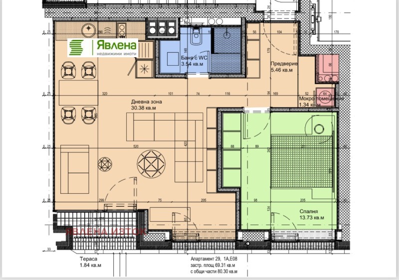 Продава 2-СТАЕН, гр. София, Манастирски ливади, снимка 12 - Aпартаменти - 47434993