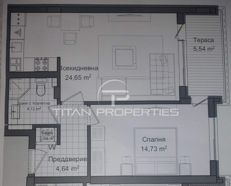 Zu verkaufen  1 Schlafzimmer Plowdiw , Karschijaka , 77 qm | 65942672 - Bild [10]