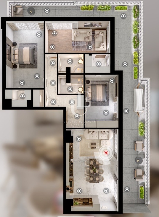 Продава 4-СТАЕН, гр. София, Манастирски ливади, снимка 17 - Апартаменти - 55941505
