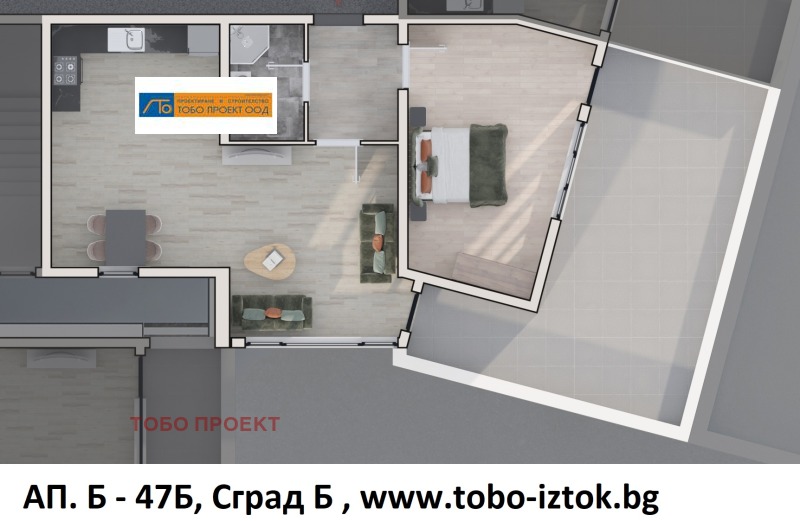Продава 2-СТАЕН в град София, Дружба 2 - 118 кв.м / 216 135 € » 422 723.32 лв., ТОБО ПРОЕКТ