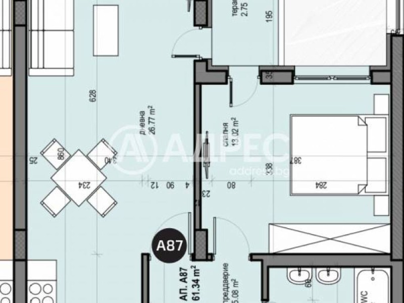 Продава 2-СТАЕН, гр. София, Люлин 5, снимка 1 - Aпартаменти - 49054223