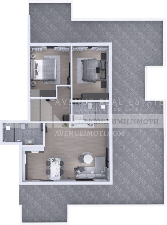 Myytävänä  2 makuuhuonetta Plovdiv , Južen , 204 neliömetriä | 84040487 - kuva [6]