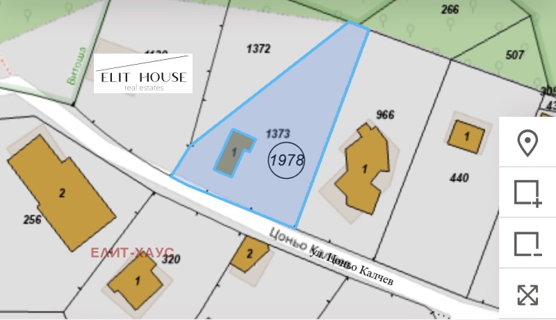 Продава ПАРЦЕЛ, гр. София, в.з.Киноцентъра