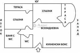 3-стаен град София, м-т Гърдова глава 6