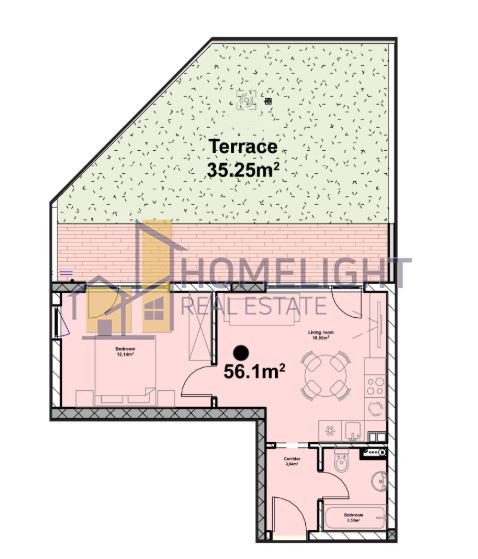 Till salu  1 sovrum Sofia , Poligona , 66 kvm | 21108823